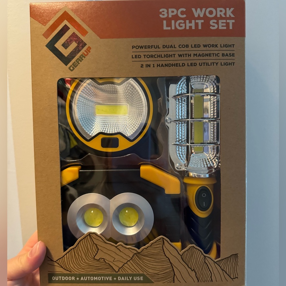 3 Piece Work Light Set